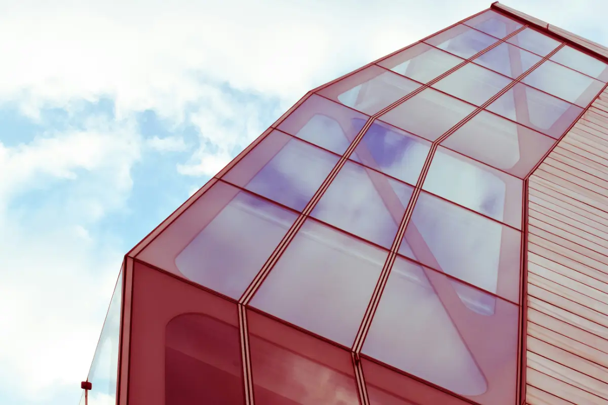Low angle photography of the highrise building